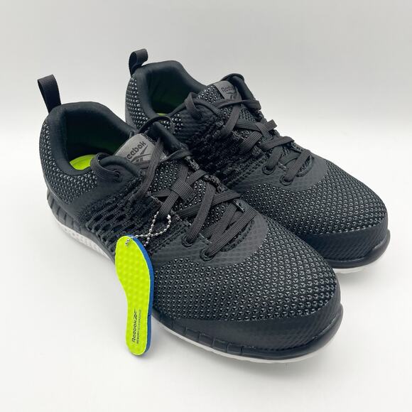 Reebok Womens Print Work ULTK Work Shoes US 9 M EU 39.5 Black Composite Toe NIB - Picture 5 of 12